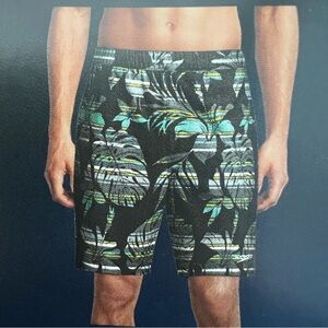 NWT Speedo Mens Tech Volley Swim Shorts, M
